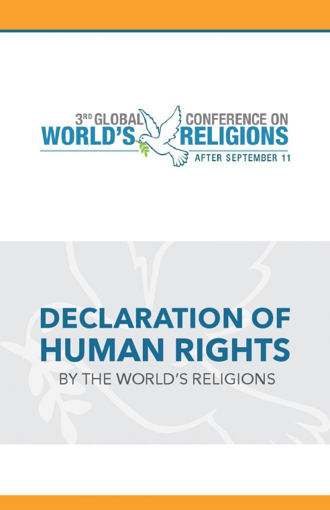Declaration of Human Rights by the Worlds’ Religions